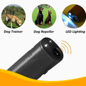 Stop dog from barking, stop dog from following, ultrasound dog disturber, make dog run away, immediate dog repellent ultrasound device