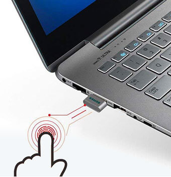 NanoSecure, smart FingerPrint Scanner device will protect your Desktop or Laptop
