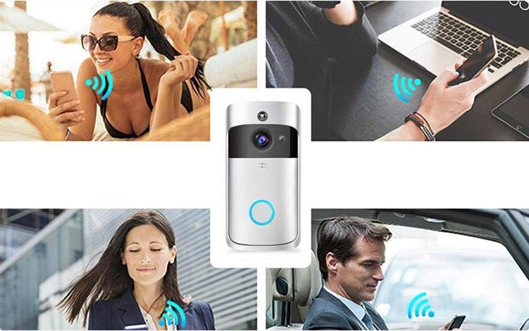 Video DoorBell - Wireless Wifi Video Doorbell With Chime