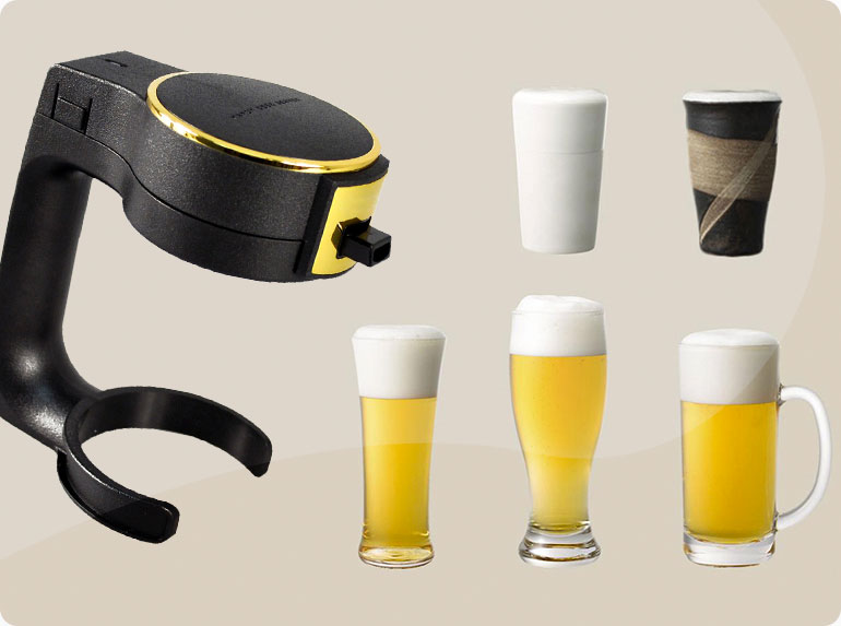 BeerBubbler - Portable Ultrasonic Beer Foamer