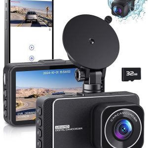 4K Dual Dash Cam with Night Vision
