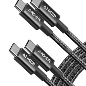 Anker 60W USB-C to USB-C Cable 2-Pack