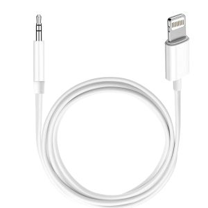 Apple MFi Certified iPhone AUX Cord 3.3ft