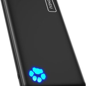 INIU 10000mAh Slim Power Bank, USB C
