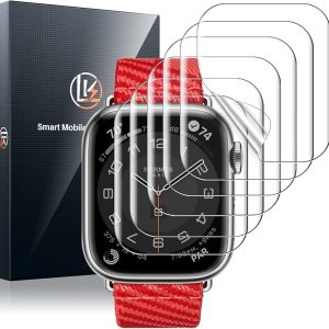 LK 6 Pack Apple Watch 45mm Screen Protectors