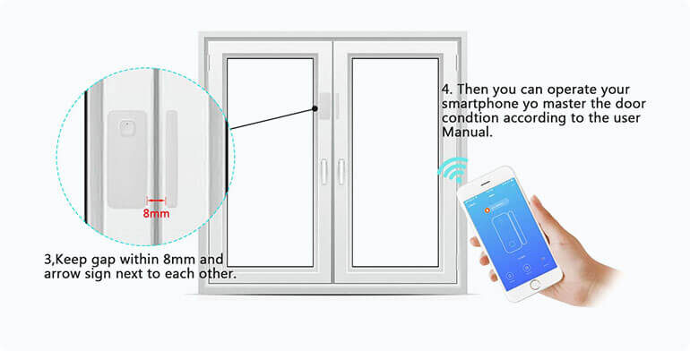 HomePolice24 Smart Door/Window Motion Sensor 5 HomePolice24 Smart Door/Window Motion Sensor