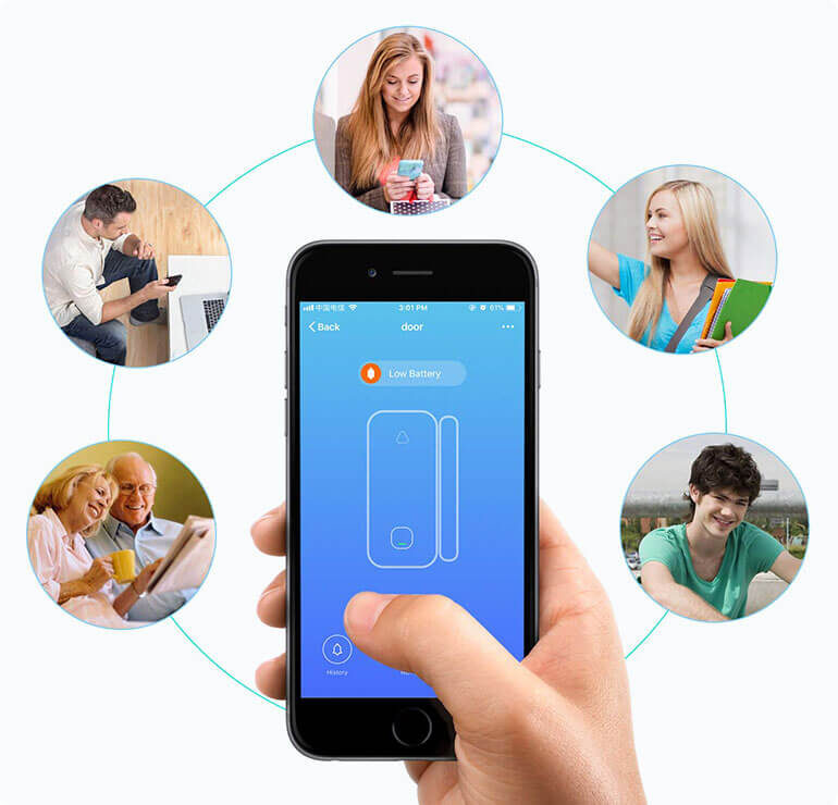 HomePolice24 Smart Door/Window Motion Sensor 6 HomePolice24 Smart Door/Window Motion Sensor