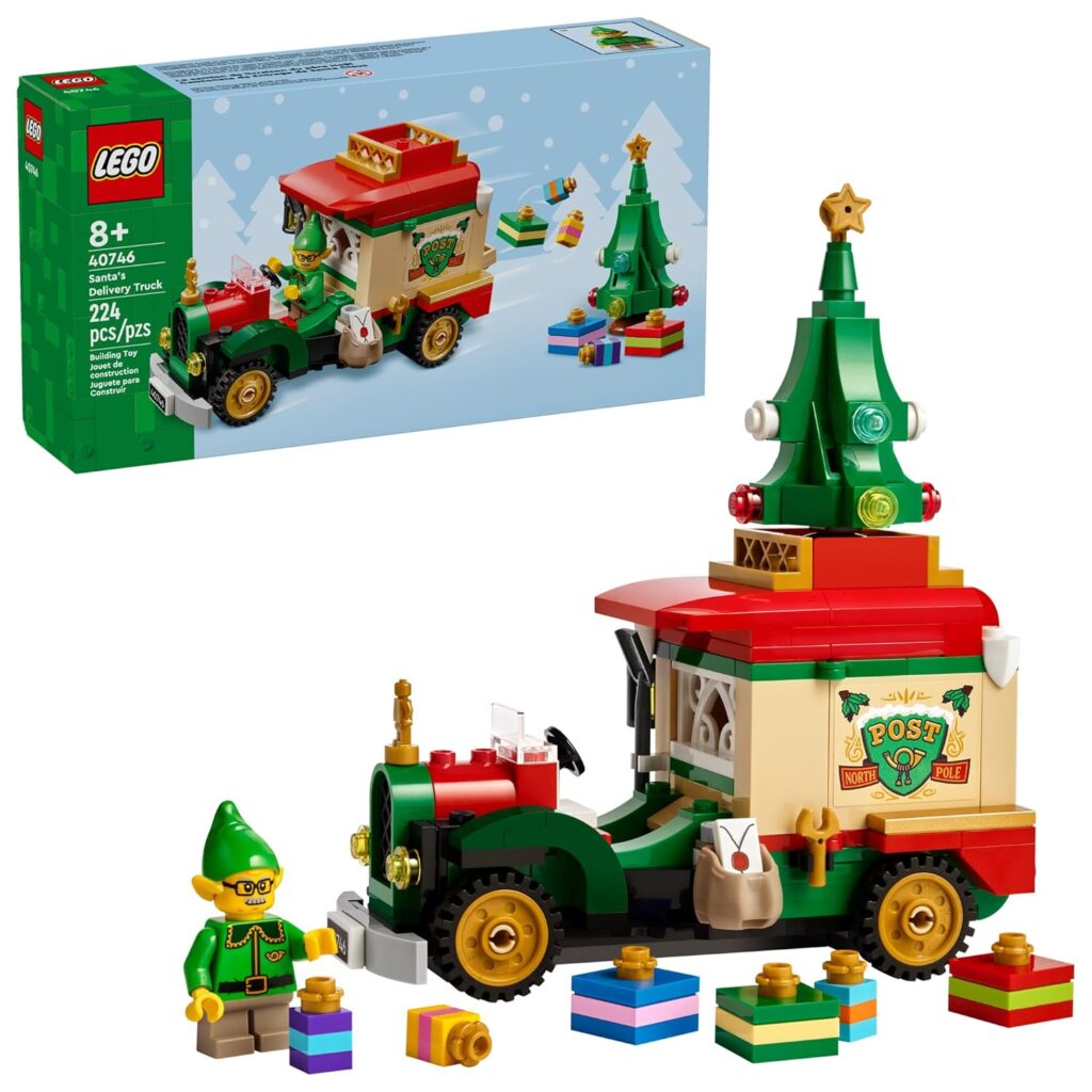 LEGO Santa’s Delivery Truck Building Set